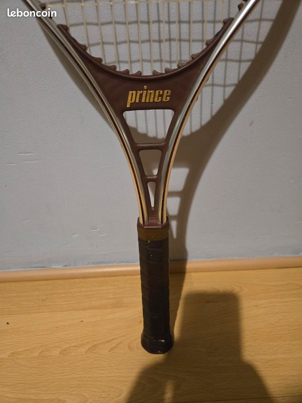 Raquette De Tennis Vintage PRINCE CLASSIC II Avec Housse - Taille De Poignée 4 1/2 - Occasion