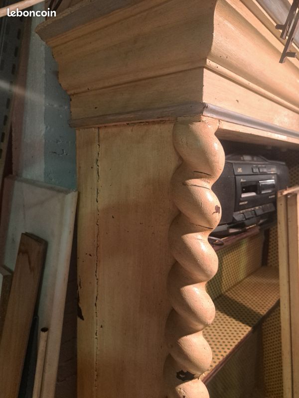Armoire vitrine bois (image 4)