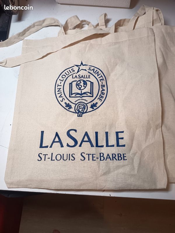 Lot de 3 Sac en tissu la salle (image 1)