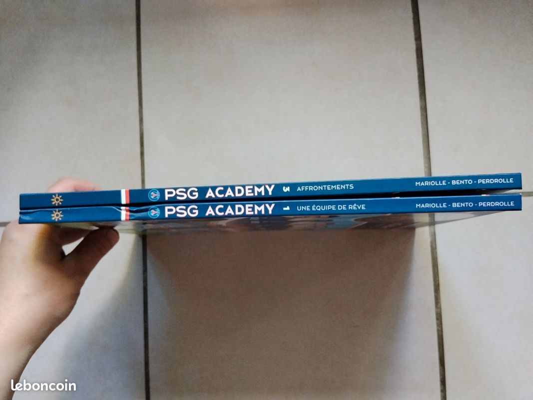 BD Academy PSG la bd officielle tome 1 et 3 (image 4)
