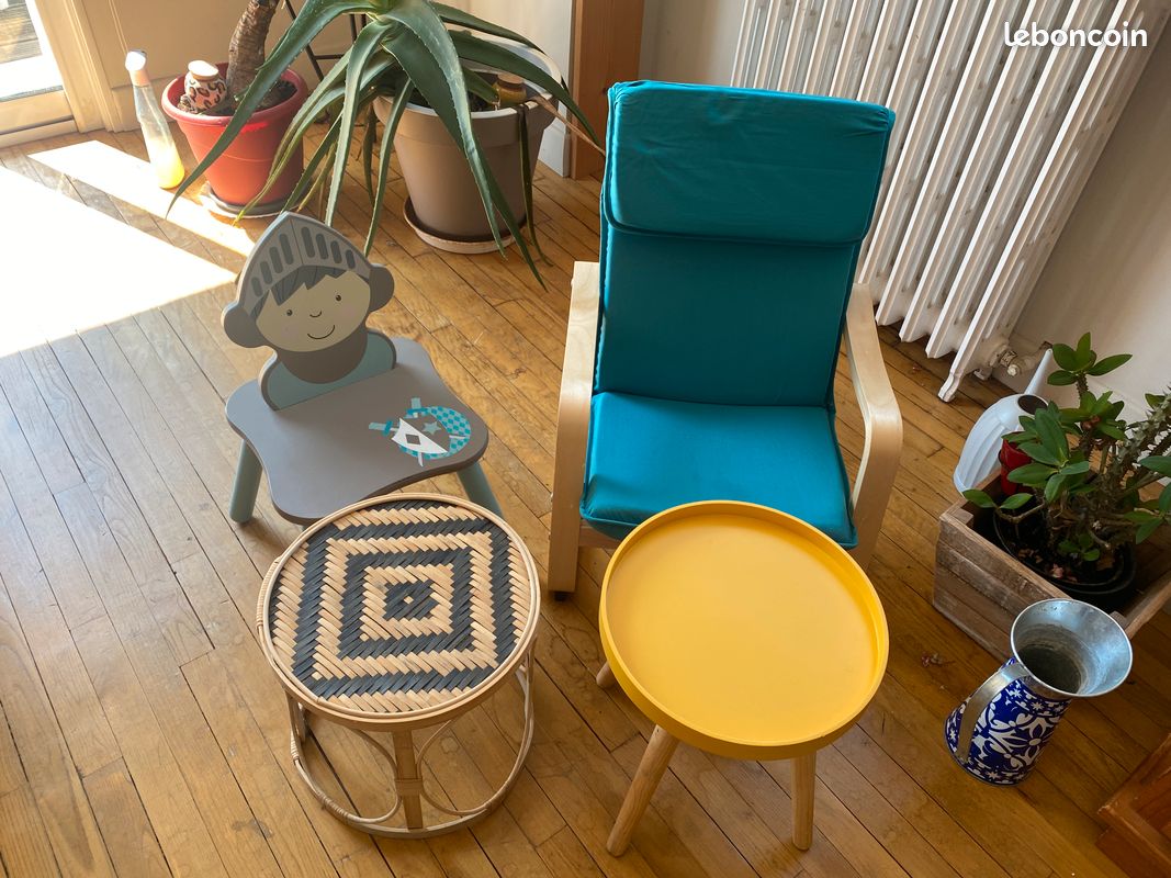 Sièges et tables pour enfants (image 2)