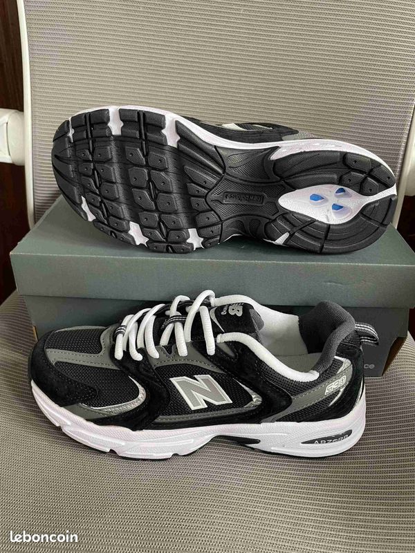 Baskets New Balance noir blanc (image 5)