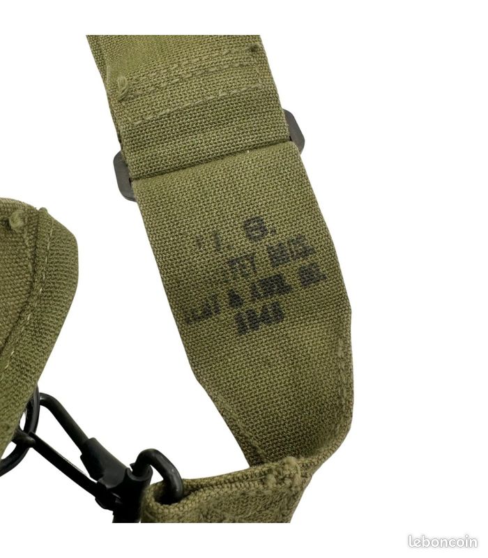 Musette General Purpose (GP) Américaine Originale 1945 – MANAFFEY BROS. TENT & AWNING CO (image 7)