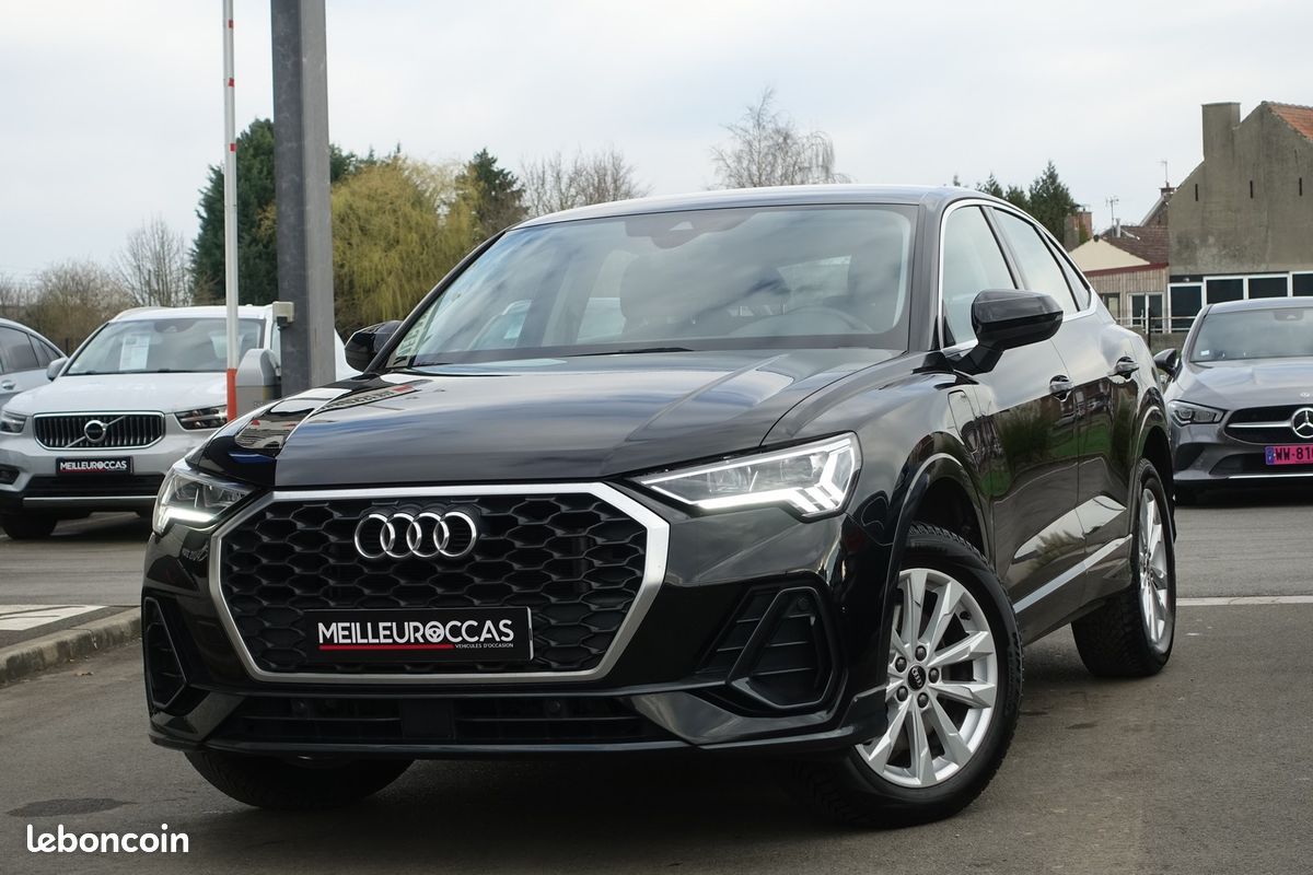 Q3 Sportback 45 Tfsi e S-Tronic 245ch Hybride Rechargeable Virtual cockpit/Cuir chauffants/Gps Europe/Caméra/Carplay/Hayon électrique/1*Main/Garantie 12 mois (image 1)