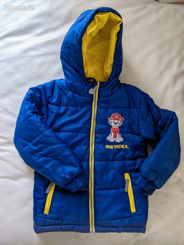 Patrouille Fille Doudoune Pat Patrouille Garcon Manteau Doudoune à