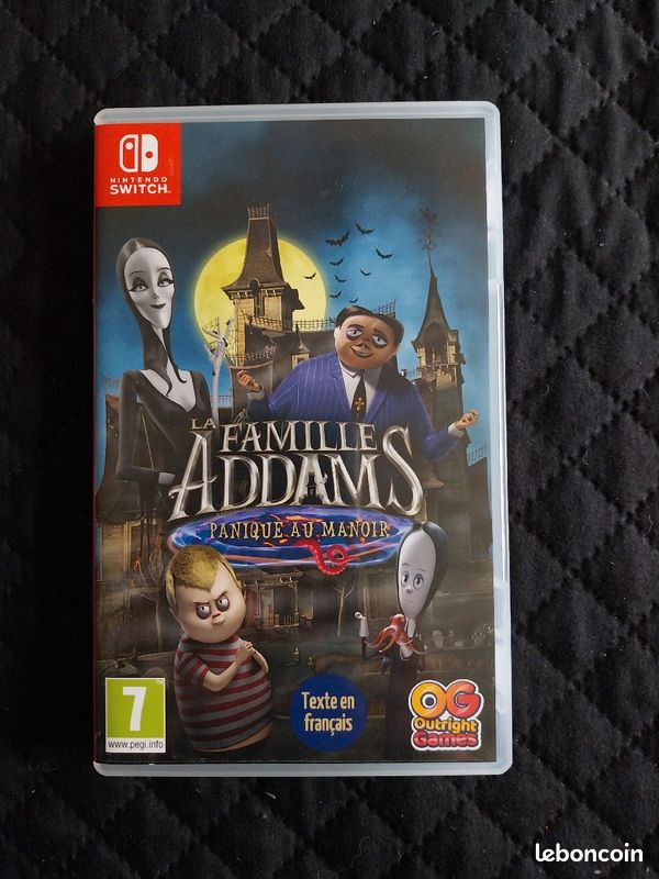 Switch jeu Famille Addams Panique au manoir (image 1)