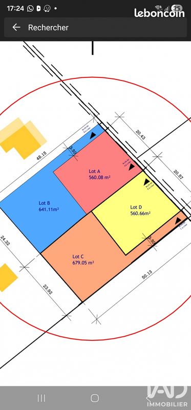 Terrain 560 m² · à Saint-Benoît · 560 m² · 125 000 €