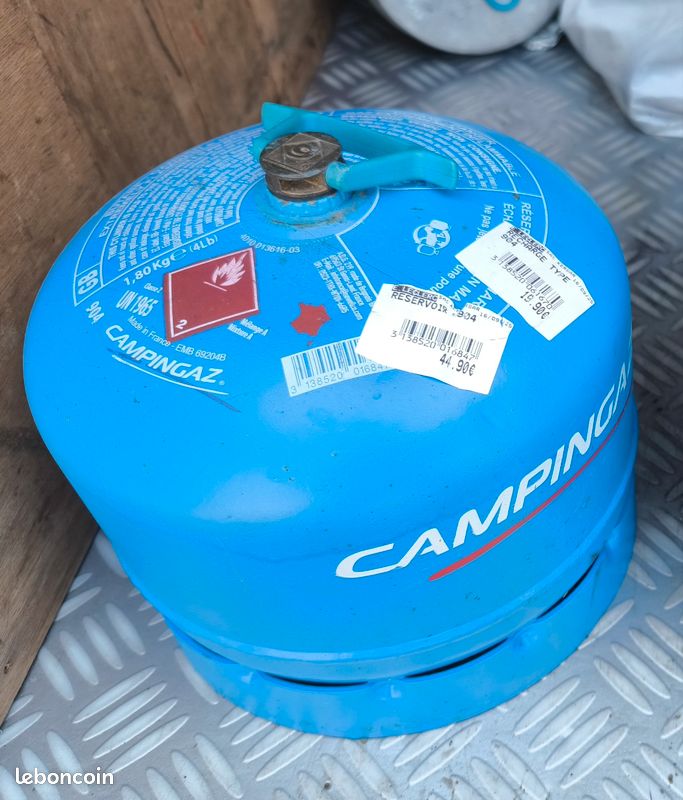 Bouteille De Gaz Campingaz R 904 Avec Poignée - Consigne - Occasion