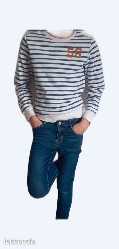 Pull rayé (image 1)
