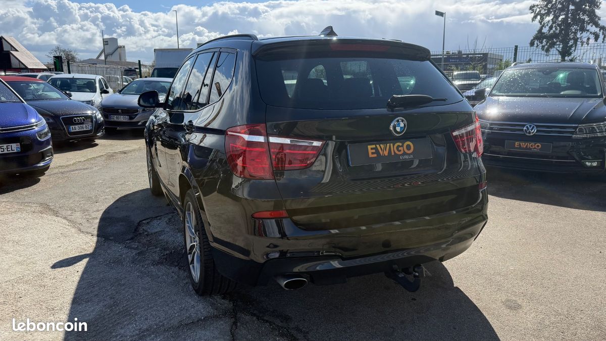 BMW X3 2.0 D 190CH M-SPORT XDRIVE BVA - RADAR DE RECUL - BLUETOOTH - RADIo - (image 4)