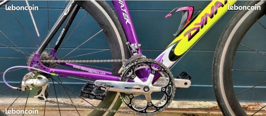 Velo route course CLM DYNATEK TRI TT CARBONE ALU Leonardo columbus italien (image 3)