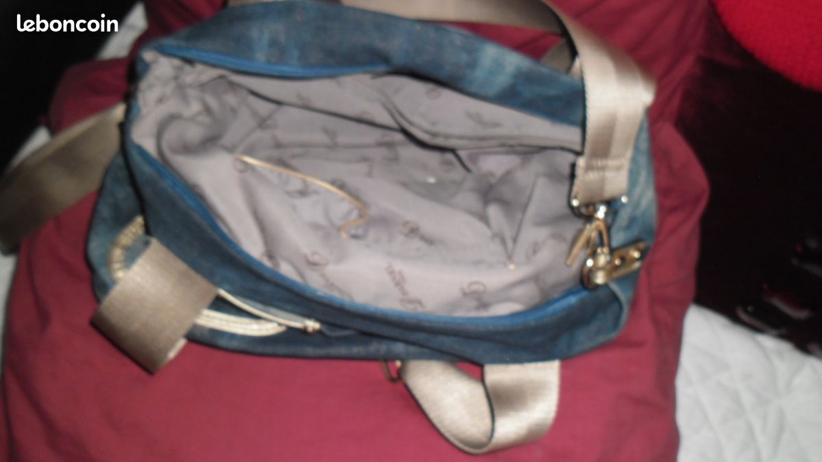 Sac a main jeans "darnel" tounette (image 2)