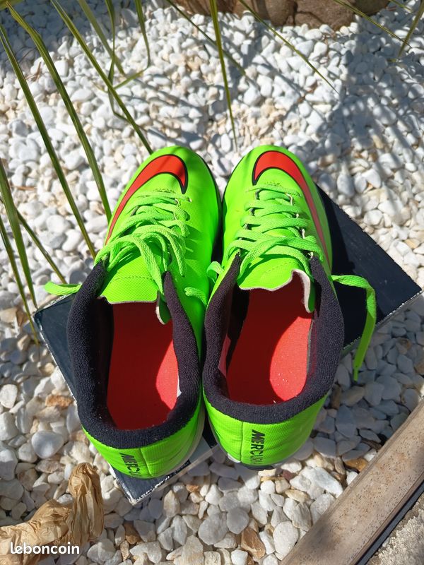 Chaussures de foot de salle NIKE Mercurial Vortex II taille 38 (image 3)