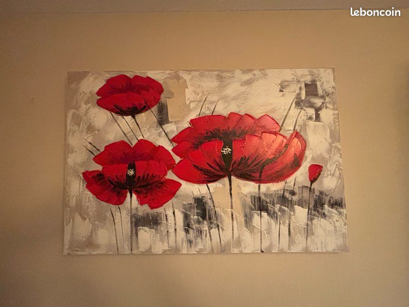 Toile coquelicot (image 1)
