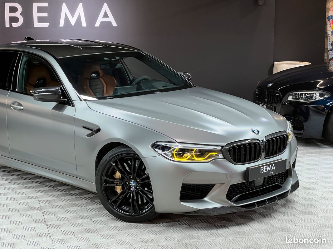 BMW M5 COMPETITION F90 625ch V8 | Bower & Wilkins | Céramique | 1390 euros/mois (image 3)