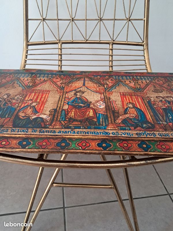 Tableau d'affichage en bois clair Collage Hübsch - 70cm