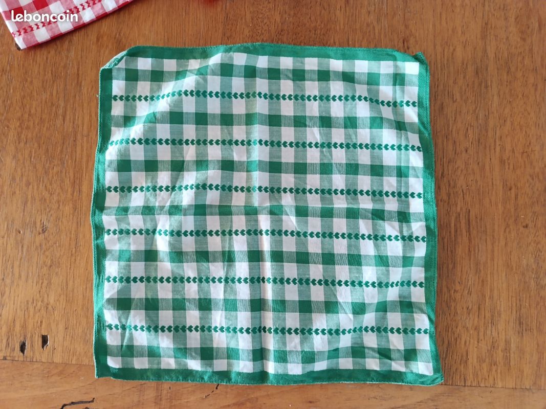 5 petite serviettes à thé ou mouchoirs (image 2)