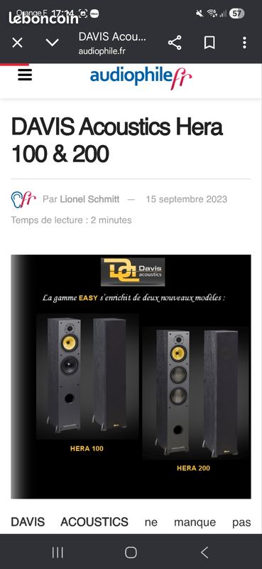 Davis acoutics hera 100 (image 3)