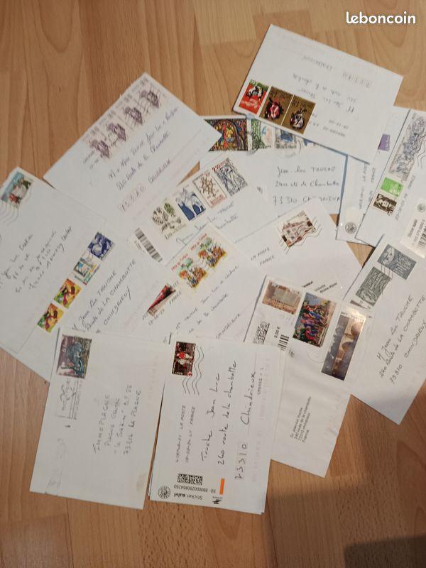 Lettres timbrées (image 1)