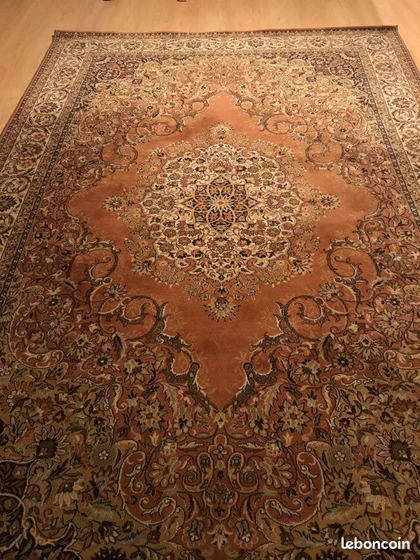 Tapis Keshan patiné (image 3)