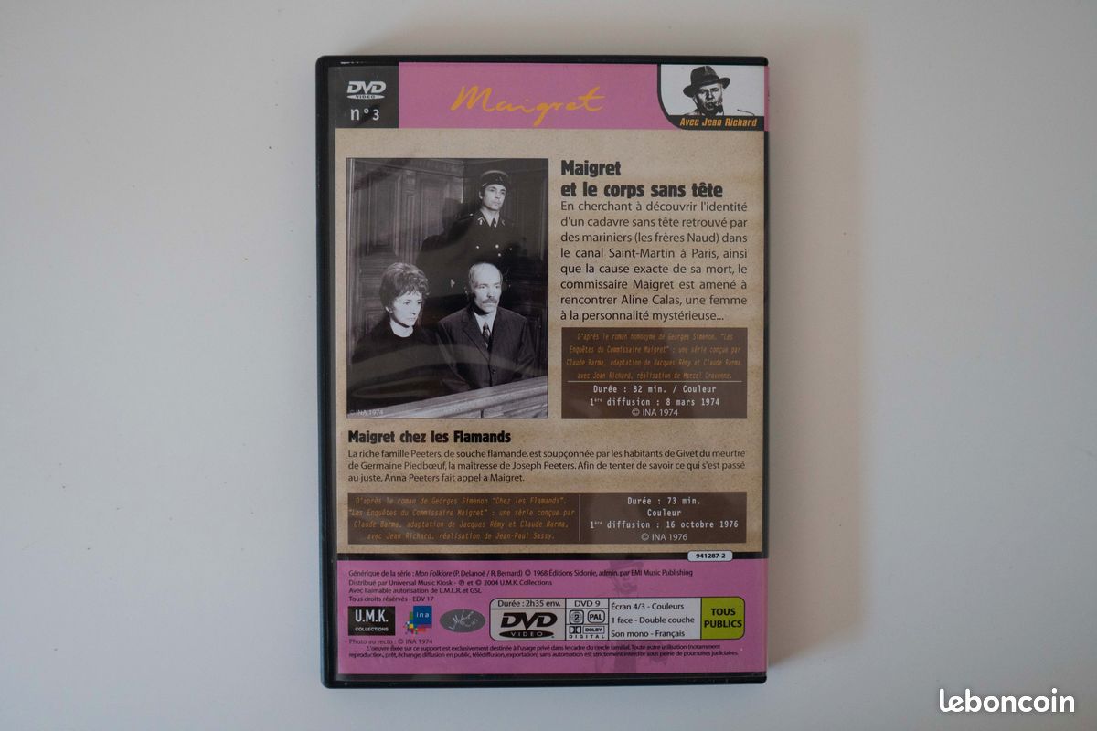 DVD Maigret et le corps sans tête (image 2)