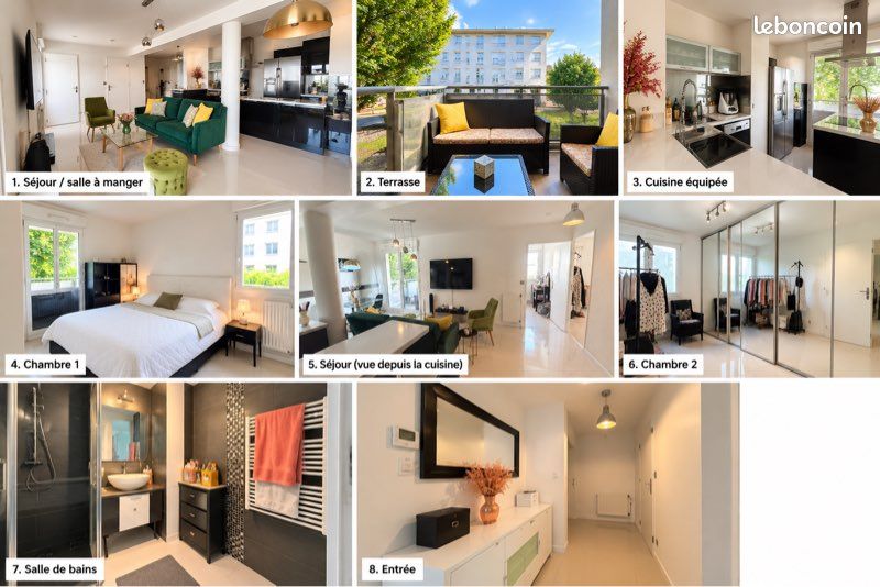 Appartement 3 pièces 62 m² · à Nantes · 62 m² · 1 050 €/mois
