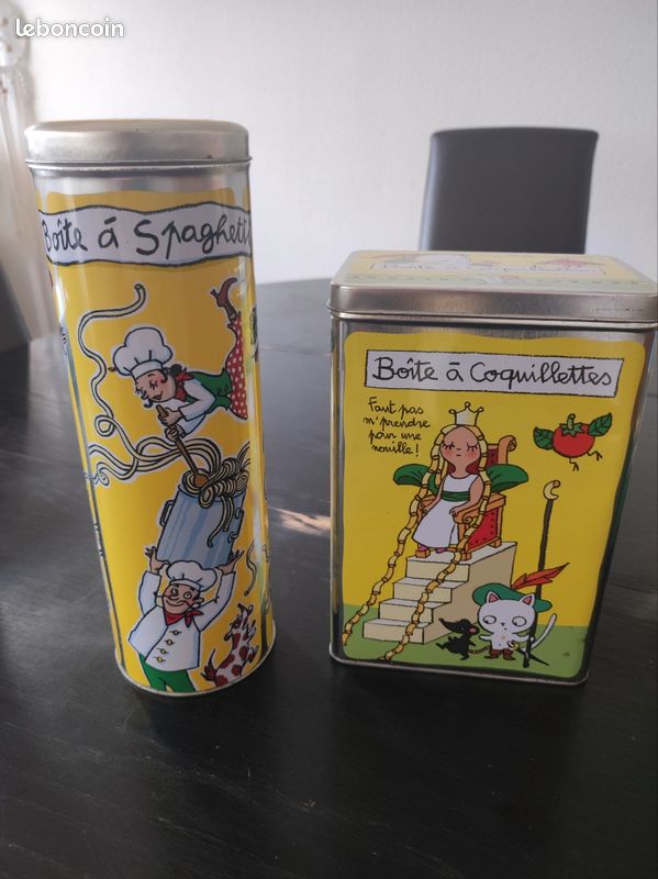 Boîte de conserve, métallique - Sictom