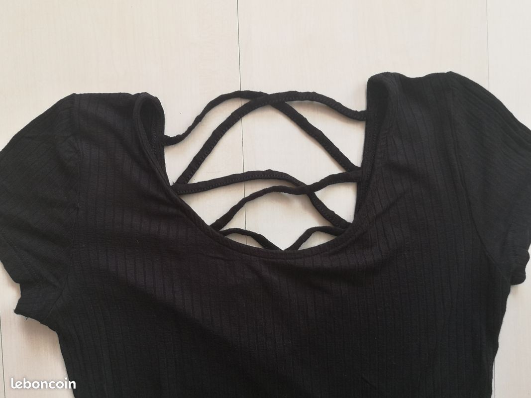 Top noir taille S Bershka (image 3)