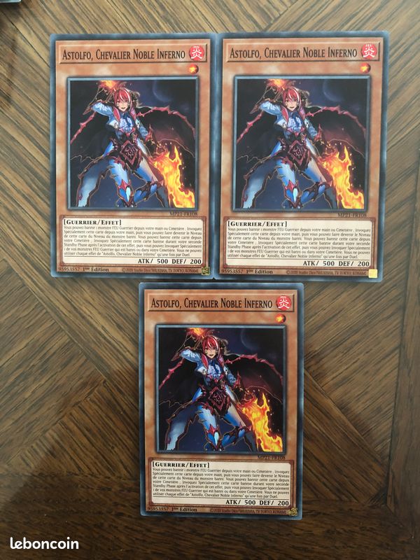 astolfo yugioh card Infernoble Knight - ROTD-EN012 - Common Carte Yu-Gi-Oh! Astolfo, Chevalier Noble