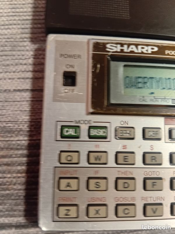 The Sharp PC-1403H computer - Free