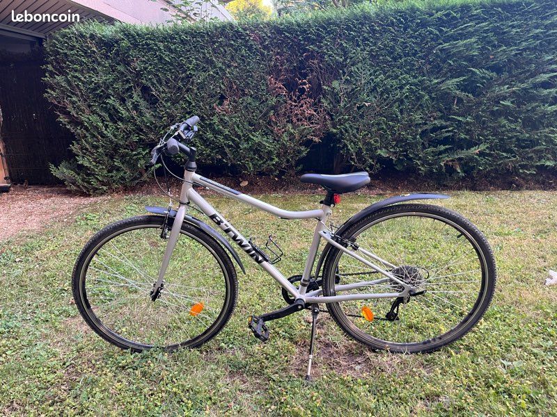 Vélo tout chemin riverside 120 gris (image 1)