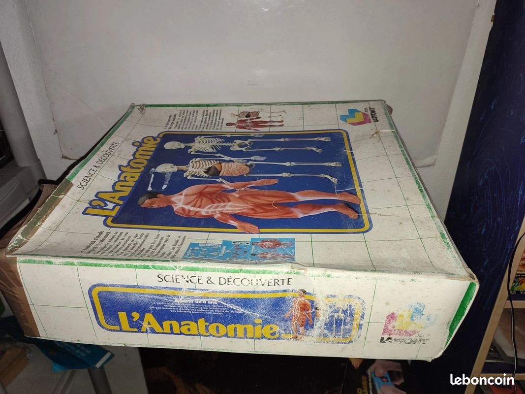 Jeu L'Anatomie - Laffont (Nathan) - 1987 - Complet - Boîte Et Notice - Occasion