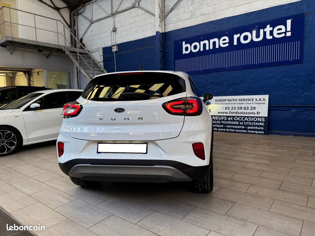 FORD Puma 1.0 FLEXIFUEL 125 ch mHEV S&S BVM6 Titanium (image 5)