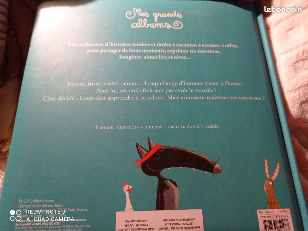 Livre loup rigolo (image 2)
