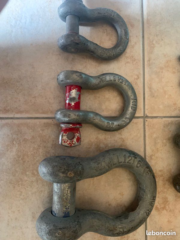Lot de manilles de levage (image 2)