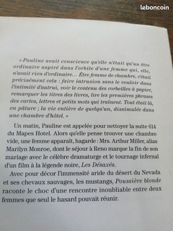 Livre broché, Poussière blonde, Tatiana de rosnay (image 2)