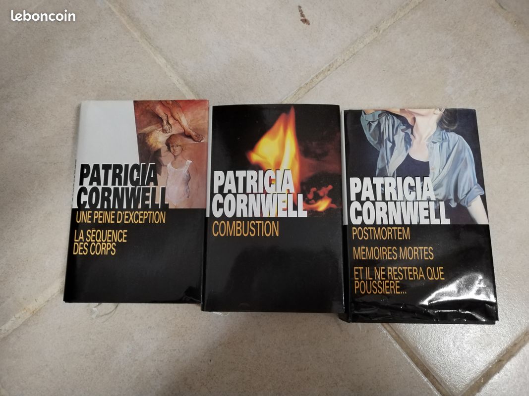 7 livres de Patricia Cornwell (image 1)
