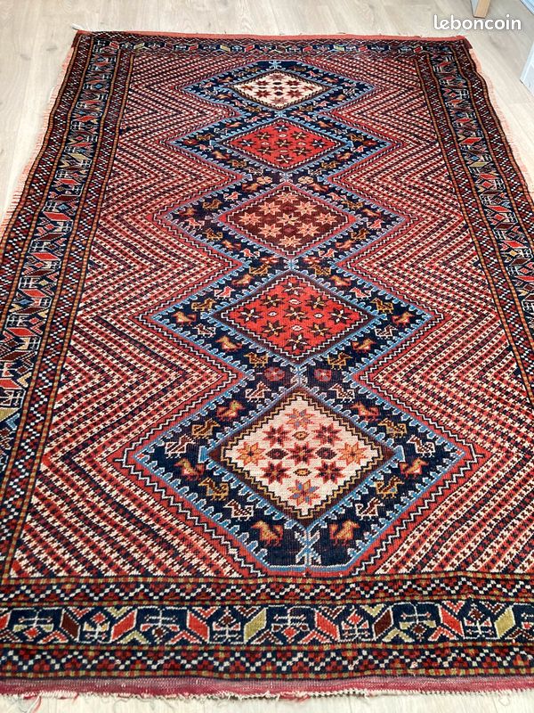 Tapis kurde d’Iran 180x122cm (image 1)