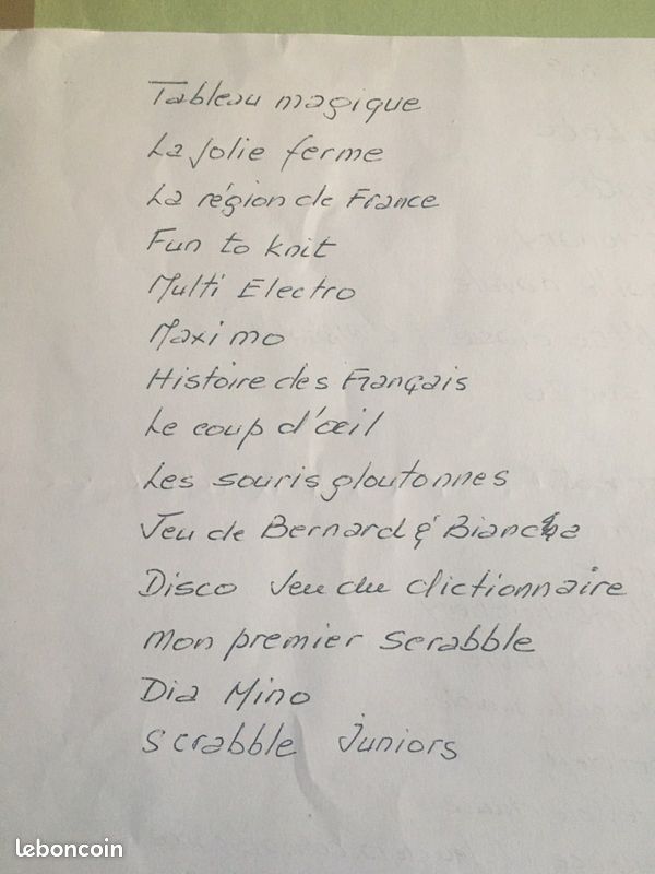 Boîtes de jeux des années 1970/1980 (image 7)