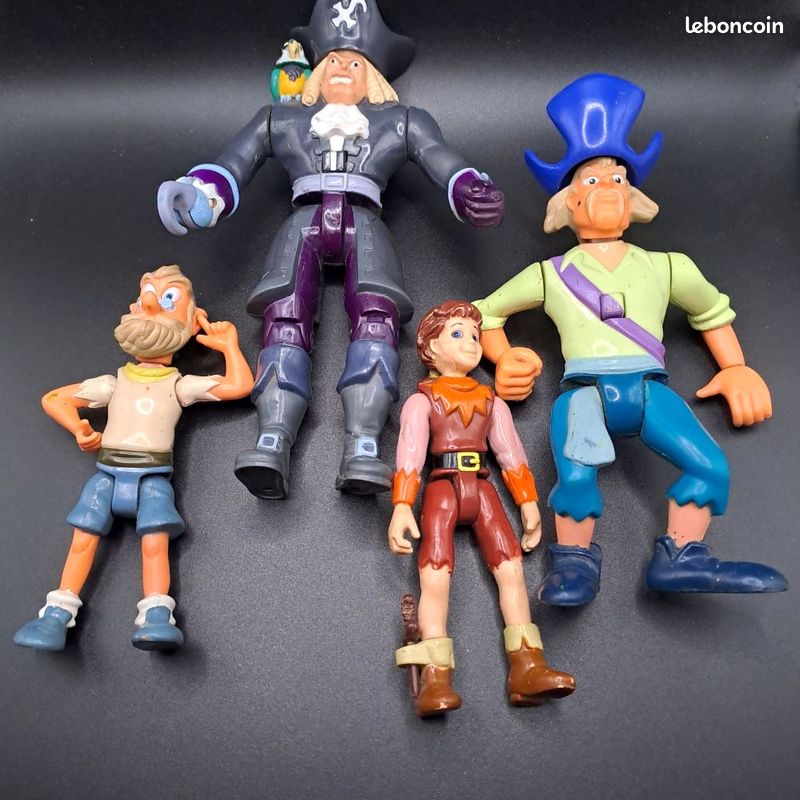 Figurine de jeu thème des pirates pour jouer aux astronautes