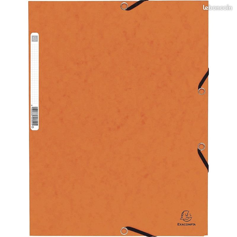 Chemise 3 Rabats Orange - Exacompta (image 1)