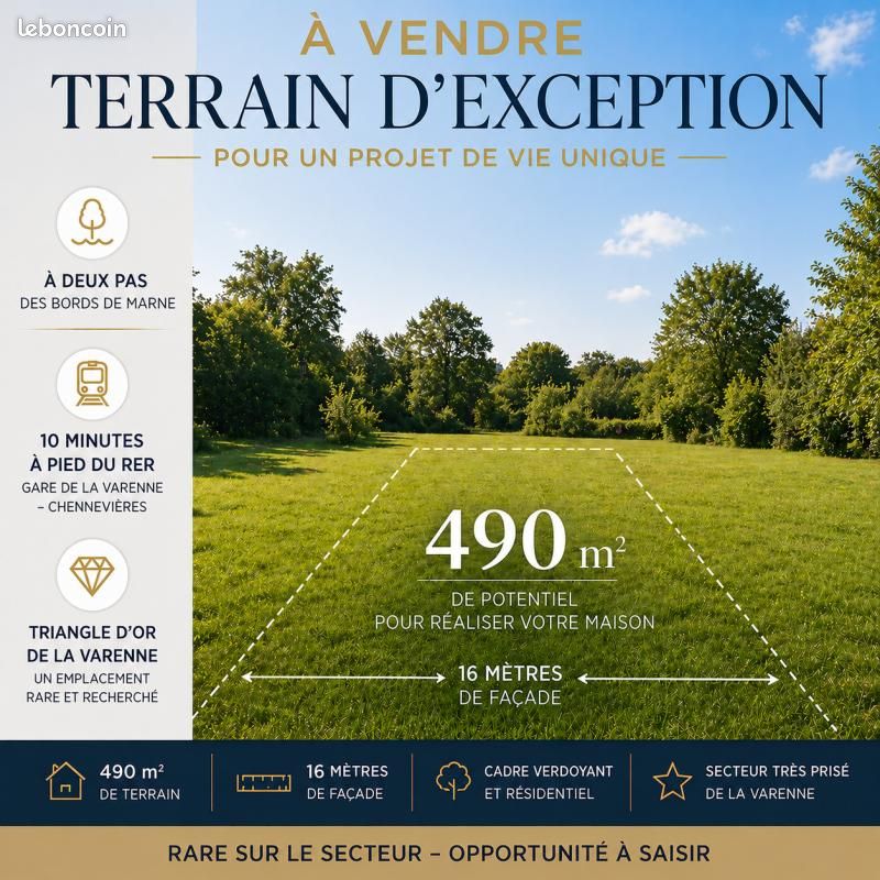 Terrain Saint Maur Des Fosses · à Saint-Maur-des-Fossés · 790 000 €