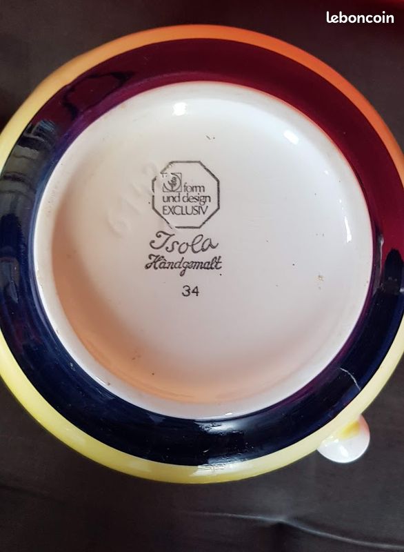 Cafetière vintage céramique (image 2)