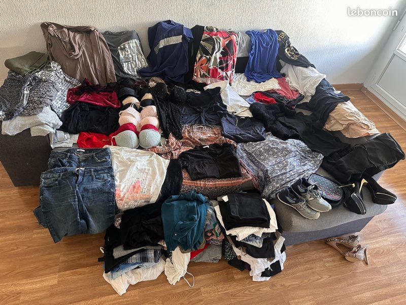 Lot De Vêtements Pour Femmes Taille M - Occasion Très Bon état, Style Maxi Multicouleur