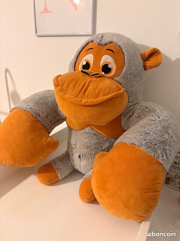 Grosse peluche Singe (image 1)