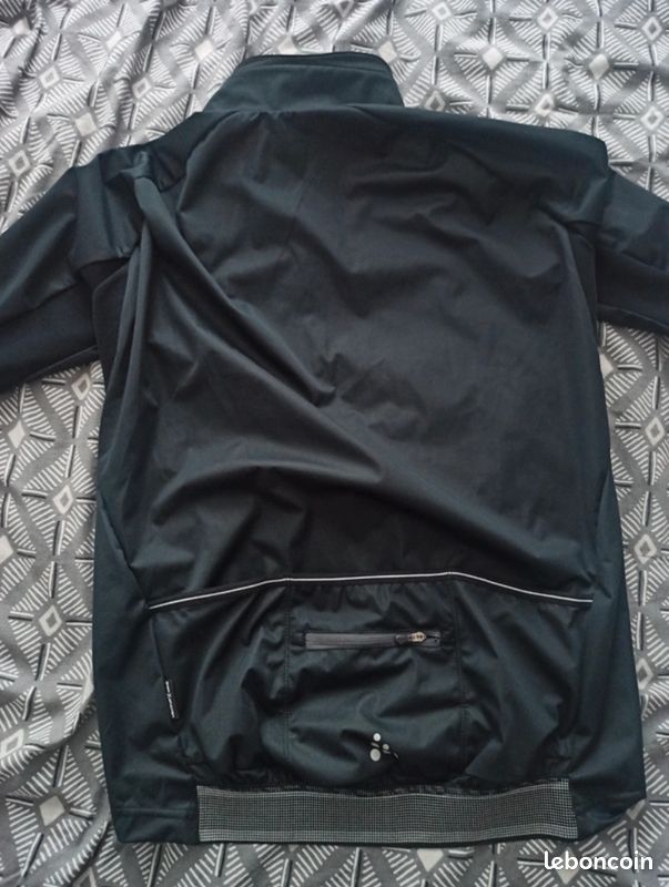 Maillot veste thermique coupe vent de cyclisme vélo Craft neuf (image 4)