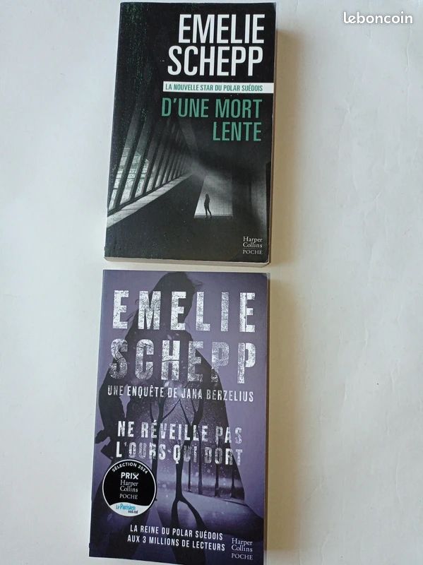 NEUF lot de deux livres Emelie Schepp (image 1)