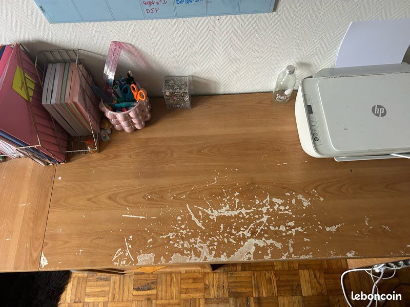 Grand bureau en bois (urgent) (image 3)