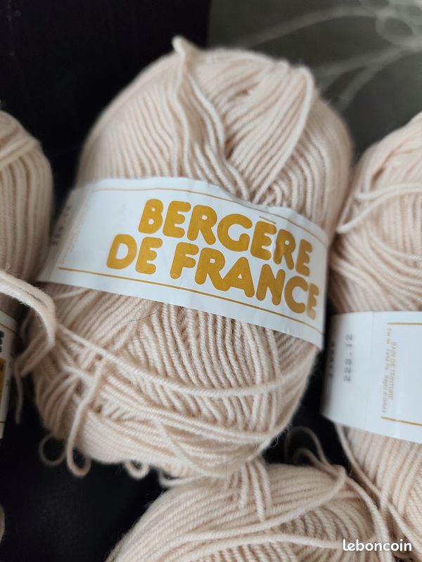 Pelotes De Laine Bergère De France - Bergeronnette - Noir - Acrylique/Laine - N°3 Crochet/2,5 Aiguille