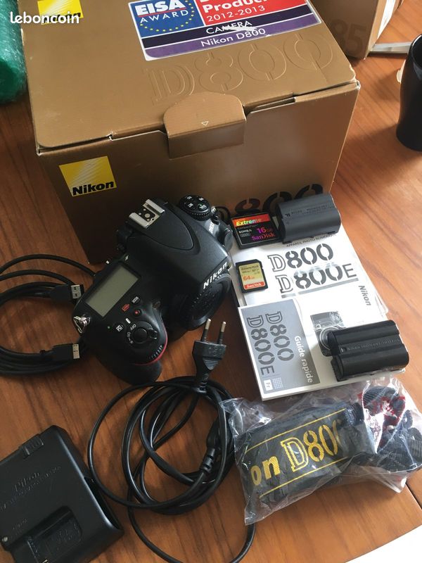 Reflex Nikon D810 - Boitier Nu sur Minidestock